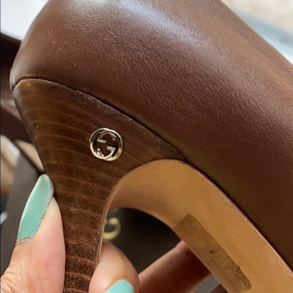Gucci “nappa steve” heels - Picture 8 of 9